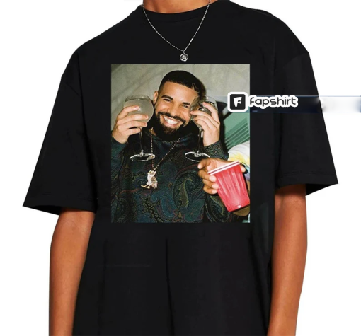 Vintage Drake Shirt, Drake Rapper Shirt, Hip Hop Legends T Shirt, Retro Vintage Design Hip Hop, 90’s Vintage Rap US Freeshipping