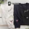 Personalized Mama Embroidered Crewneck Sweatshirt Embroidered Mom Crewneck With Names Customizable Gift For Mom Baby Shower Gift