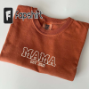 Personalized Grandma Sweatshirt With Grandkids Names Embroidered Sleeve, Custom Grandmother Crewneck, Mother’s Day Gifts for Grandma