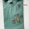 Wall-E and Eve Embroidered Crewneck, Wall-E Embroidered Sweatshirt, Vintage shirt, y2k embroidery Hoodie