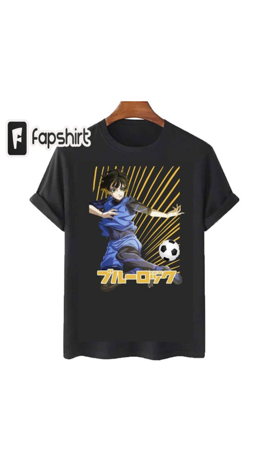 Meguru Bachira Blue Lock , Sports Shirt_Black