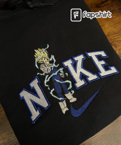 Embroidered Vegeta Hoodie Sweatshirt Dragon ball anime…