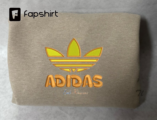 A.di-d-a.s Originals Logo Machine Embroidery sweatshirt X hoodie