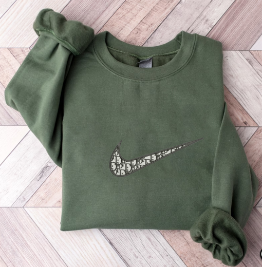 Brand Embroidered Sweatshirt, Brand Embroidered Crewneck, Custom Brand Embroidered Sweatshirts, Brand Embroidered Hoodie