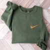 Fullcolor logo embroidery design, Brand Embroidered Sweatshirt oversize