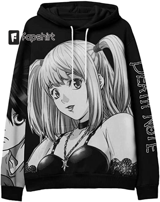 Nnitbuis Anime Hoodie 3D Printed Hoodies Fashion Hooded Pullover Casual Sweatshirt For Youth Women Men