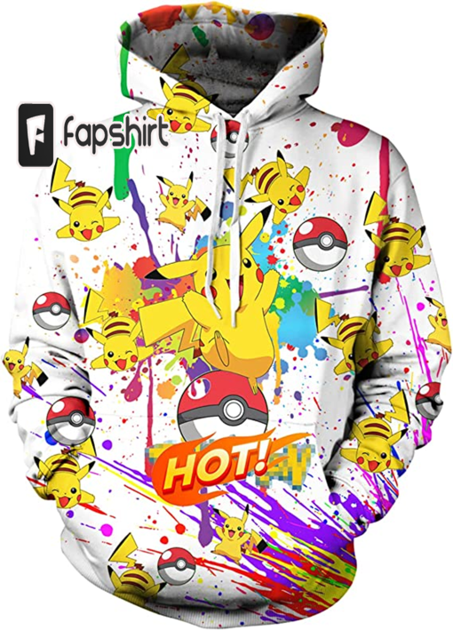 Unisex Hoodie 3d Printed Game Hoodies Anime Pullover Cartoon Sweatshirt