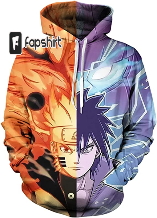 Unisex Anime Hoodie 3D Printed Hoodies Pullover Sweatshirts for Adults/Youth