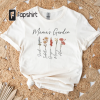 Custom Mothers Day Shirt, Personalized Mom Gift, Mothers Day Gift, Mama’s Garden T-Shirt, Customized Mom Tee, Mother Gift, Gift from Son