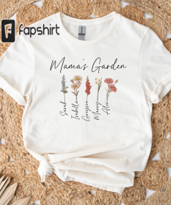 Mama’s Garden Shirt, Mother Day Gift, Birth…