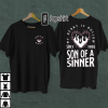 Jelly Roll Son Of A Sinner T-Shirt, Jelly Roll Backroad Baptism 2023 Tour Shirt, Country Mussic Shirt, Vintage Music Shirt