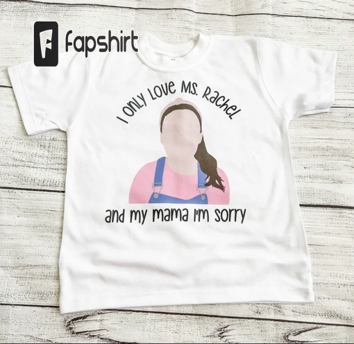 Ms. Rachel Toddler Shirt – Baby Clothing – Songs For Littles, Funny, Joke, YouTube, Rachel, Toddler, Christmas Gift, Mama