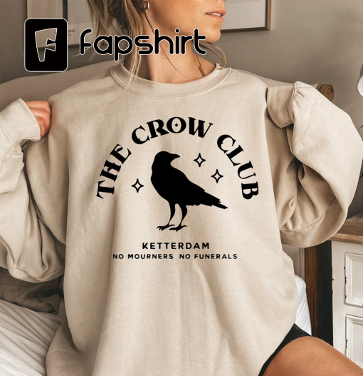 Ketterdam Crow Club Sweathirt, Six of Crows, Student Gift, Gift For Student, Educational Sweathirt, Secondary School Sweathirt