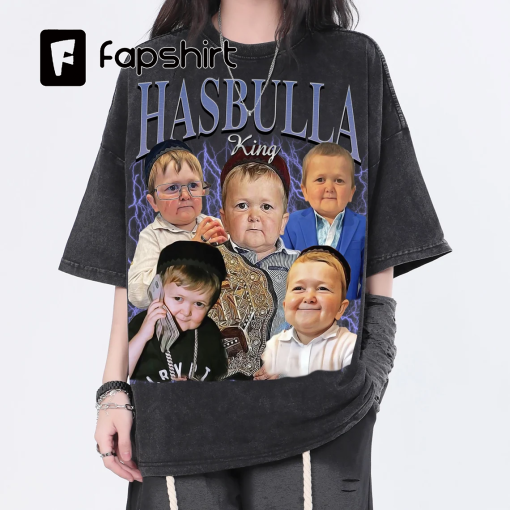 Hasbulla Magomedov Vintage Homage Shirt, King Hasbulla Washed Shirt, Funny Internet Icon Legend Meme Gift, Humor T-shirt