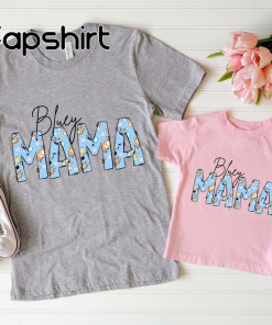 Bluey Mama Shirt, Mom Sweatshirt, Bluey Family…