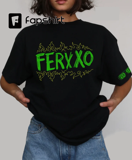 Ferxxo Shirt / feid / gafas / nitro jam / concert / black t shirt / las gafitas