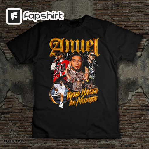 Anuel AA Vintage look Shirt | realist la| T-Shirt | Anuel AA Clothing | Anuel | Anuel Merch | handmade | Trending | Regalo | Mujer | Hombre