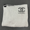 Chanel melt Embroidery Sweatshirt, Embroidered Crewneck Sweatshirt Hoodie