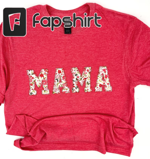 Embroidered Nana T-Shirt | Mothers Day Gift | Spring Apparel | Floral Nana Shirt | Mama T-Shirt | Personalized Birthday Gift