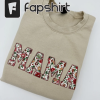 Nana Embroidered Sweatshirt Gift | Mothers Day Gift | Winter Apparel | Floral Nana Shirt | Birthday Gift