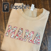 Nana Embroidered Sweatshirt Gift | Mothers Day Gift | Winter Apparel | Floral Nana Shirt | Birthday Gift