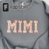 Nana Embroidered Sweatshirt Gift | Mothers Day | Winter Apparel | Floral Nana Shirt | Birthday Gift