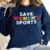 Save Women’s Sports Shirt, Empower Women Feminist Shirt, I Stand with Riley Shirt, Support Riley Gaines Tee