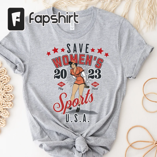 Save Women’s Sports Shirt, Empower Women, Second Is The New First, T-Shirt, Support Female Athletes, Rosie The Riveter Gift, RGB Fan Shirt