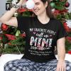 Womens Happiness is Being a Grammy Funny T Shirt Gift Grandmother for Grandma