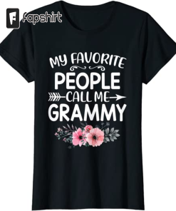 Womens My Favorite People Call Me Grammy…