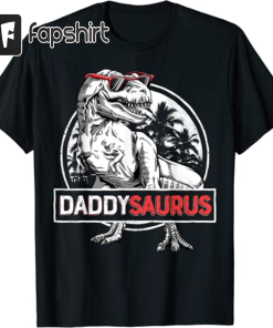 Daddy Saurus T rex Dinosaur Men Father’s…