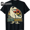 Daddy Saurus T rex Dinosaur Men Father’s Day Family Matching T-Shirt