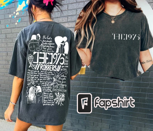 The 1975 Album T shirt Music Rock Band Retro Music Band Gift For Women, Vintage The 1975 Retro Sweatshirt, The 1975 Band Music Tee 90s