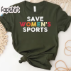 Save Sports Shirt, Womens Sports, Girls in Sports, Female Athletes Tshirt, I Stand With Riley Tee, Support Title IX T Shirt, Gift For Her