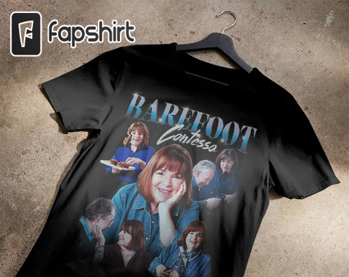 Vintage Style Barefoot Contessa Uniex T-Shirt, Barefoot Contessa Shirt, Gift for Fans