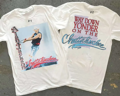 1992 Alan Jackson Way Down Yonder On The Chattahoochee Shirt, Alan Jackson Shirt, Music Shirt, Love Music Shirt, Gift For Fan.