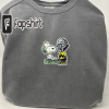 Custom Art Embroidered on Premium Crewneck Sweatshirt