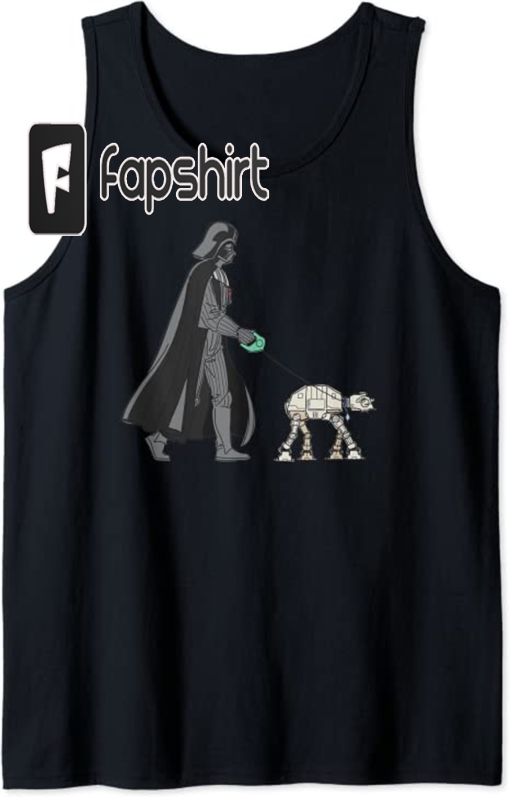 Star Wars Darth Vader the Dog Walker Meme Tank Top