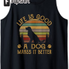 Lift Heavy Pet Dogs Funny Gym Workout Gift For Weight Lifter Tank Top