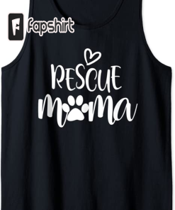 Rescue Mama Paw Dog Cat Lover Dog…