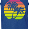 Kamaple Palm Tree Men’s Fitness Tanks Tops T Shirt