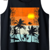 Sunshine And Margaritas Summer Vacation Beach Tank Top