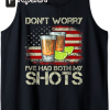 Beer American Flag 4th Of July Merica USA Men Women Drinking Tank Top