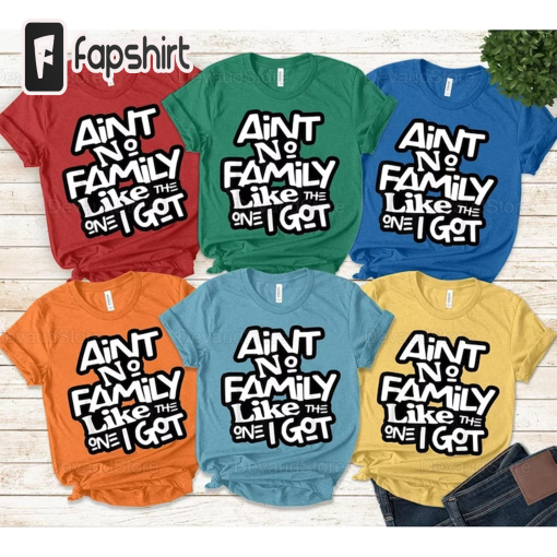 Ain’t No Family Like The One Got, Family Shirts, Gathering Gift, Reunion Shirt, Matching Family Tshirt, Vacation T-Shirt, Best Friend Shirts