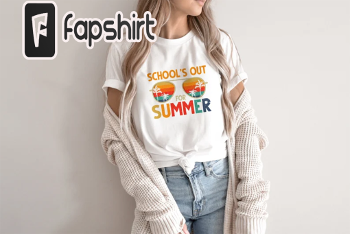 Schools Out For Summer Shirt, Happy Last Day Of School Shirt, Summer Holiday Shirt, End Of the School Year Shirt, Classmates Matching Shirt