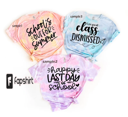 Last Day of School Teacher Shirts, End of Year Teacher Shirt, Teacher Appreciation Gift, Student Gifts