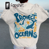 Respect Local Shirt, Aesthetic Shirt, Beach Tee Preppy Oversize Tee Shark Shirt Surfing Shirt, Marine Biologist, Turtle Shirt, Whale Shirt