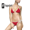 USA Flag String Bikini – Pads included – Cheeky or Regular coverage