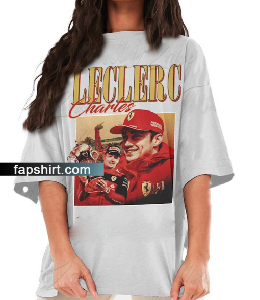 Charles Leclerc Homage Tshirt Driver Racing Championship Formula Racing Shirt Monaco Design Graphic Tee Sweatshirt Hoodie Fans Gift