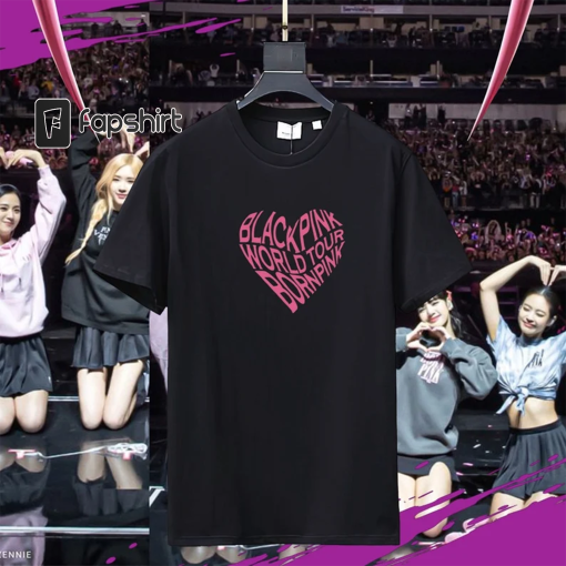 Black Pink Born Pink World Tour 2023 Hoodie, Black Pink World Tour Hoodie, Blackpink Concert, Pink Venom, Kpop Lover Shirt